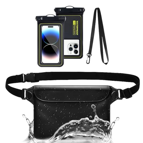 GUSTAVE Waterproof Waist Bag & 7'' PVC Waterproof Phone Bag Semi-transparent Touch Screen Waist Dry Bag IPX8 Waterproof Phone Bags Dry Bags for Kayaking, Canoeing, Boating, Hiking, Camping GUSTAVE Waterproof Waist Bag & 7'' PVC Waterproof Phone Bag Semi-transparent Touch Screen Waist Dry Bag IPX8 Waterproof Phone Bags Dry Bags for Kayaking, Canoeing, Boating, Hiking, Camping
